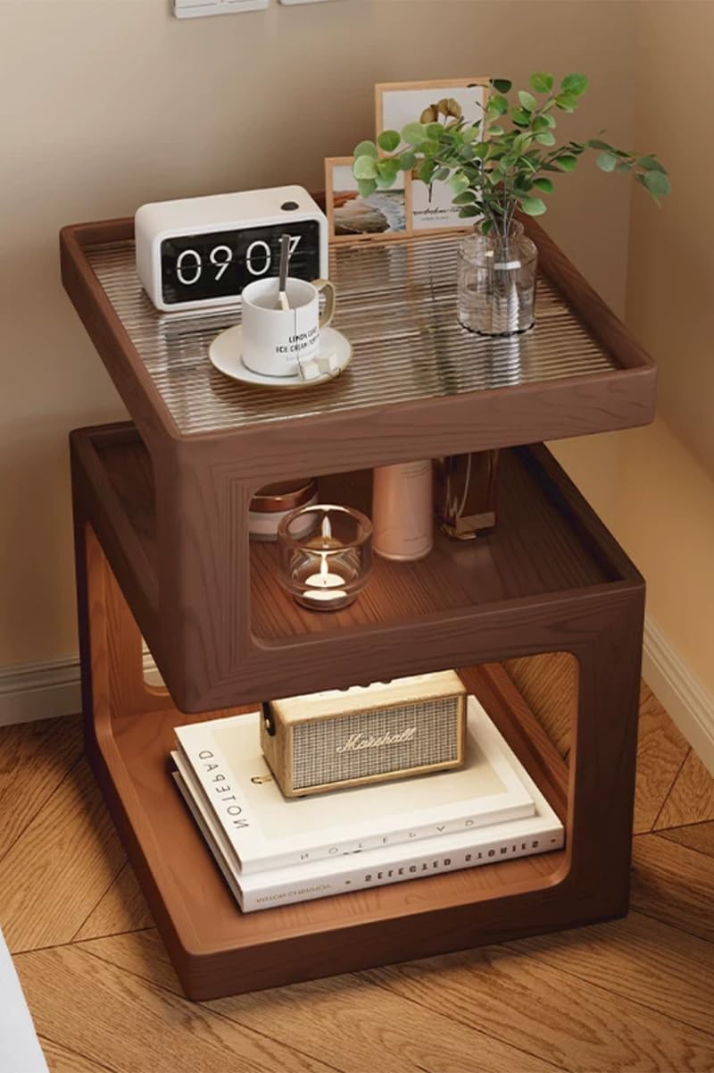 楽天市場】ナイトテーブル ベッド横 ベッドサイドテーブル おしゃれ 多