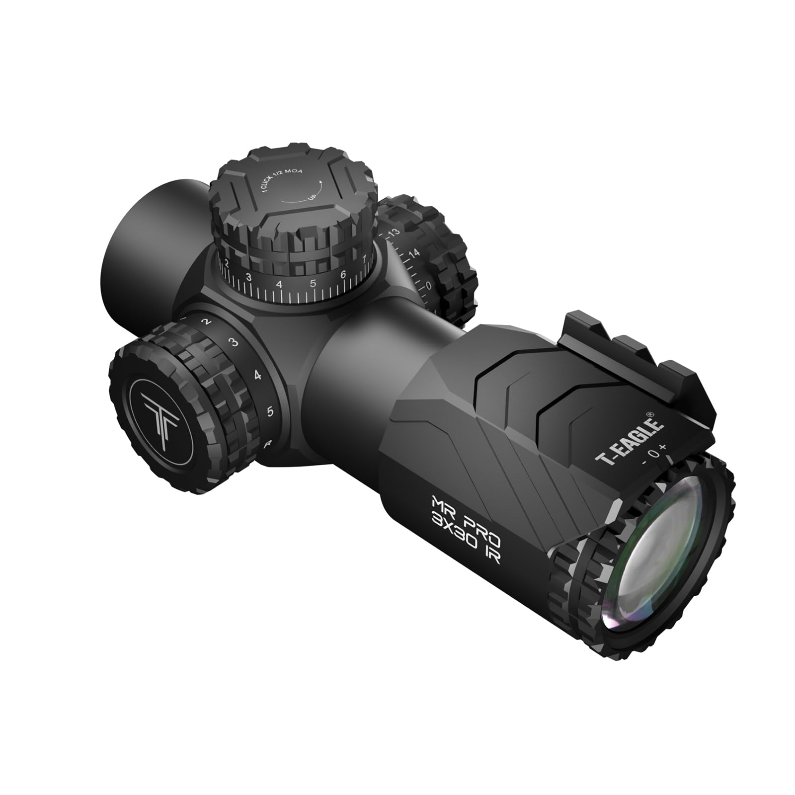 T-EAGLE ライフルスコープ 3x30IR PRO ショートスコープ 新型34mmチューブ径3倍固定倍率照準器 20mmレールマウント付き