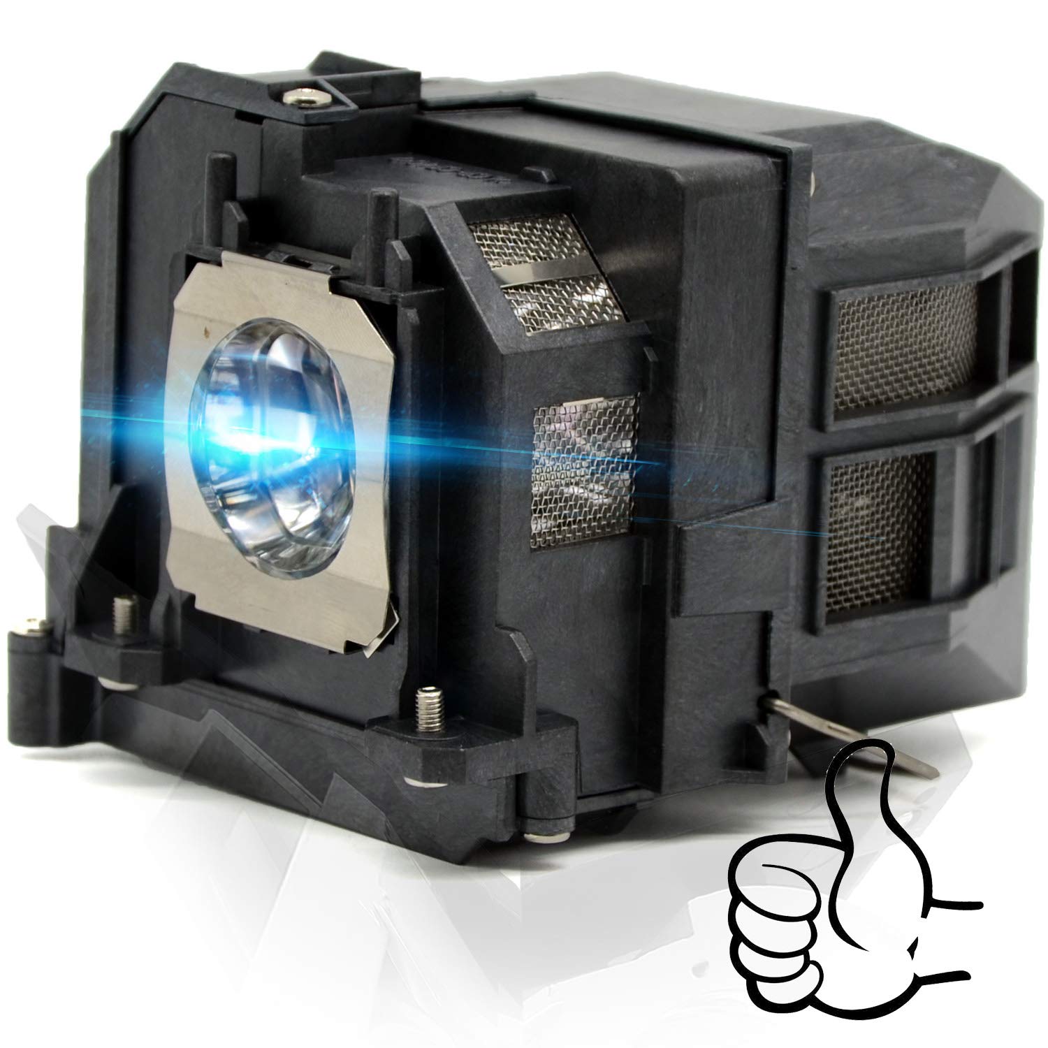 EachLight プロジェクター 交換用 ランプ ELPLP71 エプソン Epson EB-485W EB-485WT EB-1410WC5 EB-1410WT EB-480 EB-480T 交換用 【高耐久性・使いやすい 実用性の高い製品】