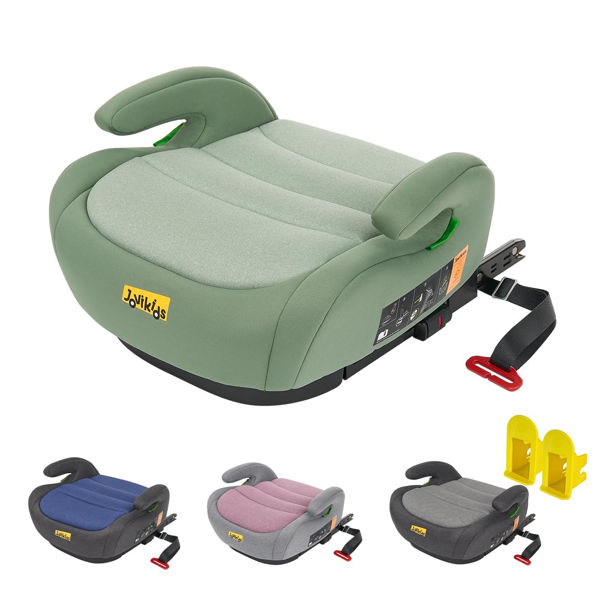 楽天市場】Jovikids ジュニアシート ISOFIX、R129適合 ブースター