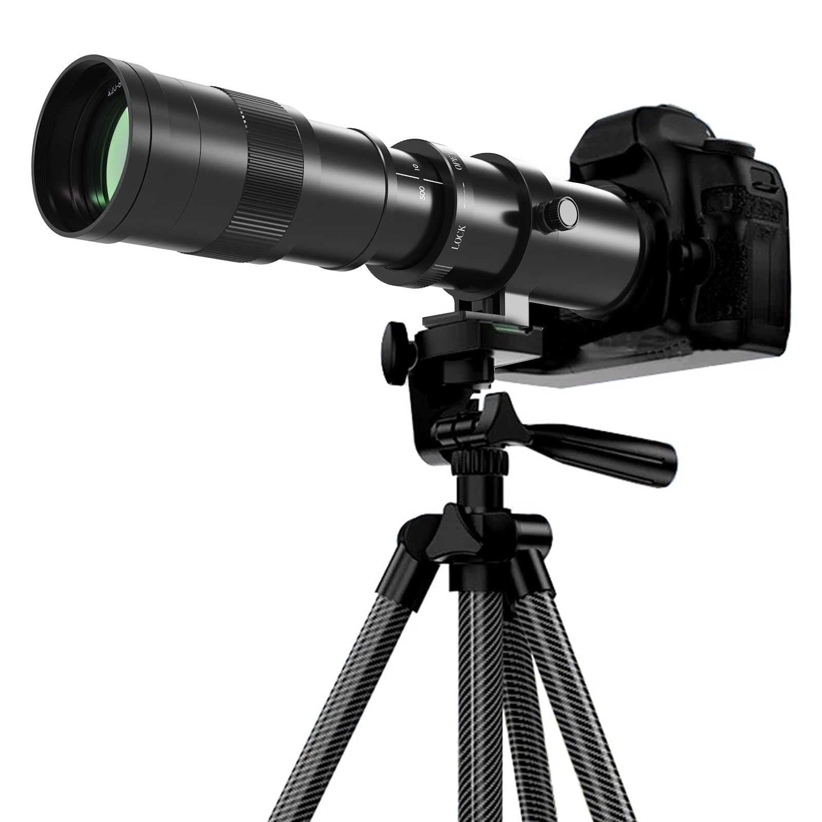 CANON　キャノン　用　超望遠ズームレンズ　420-800mm 楽天市場】Lightdow 望遠ズームレンズ 420-800mm f/8.3-16 for