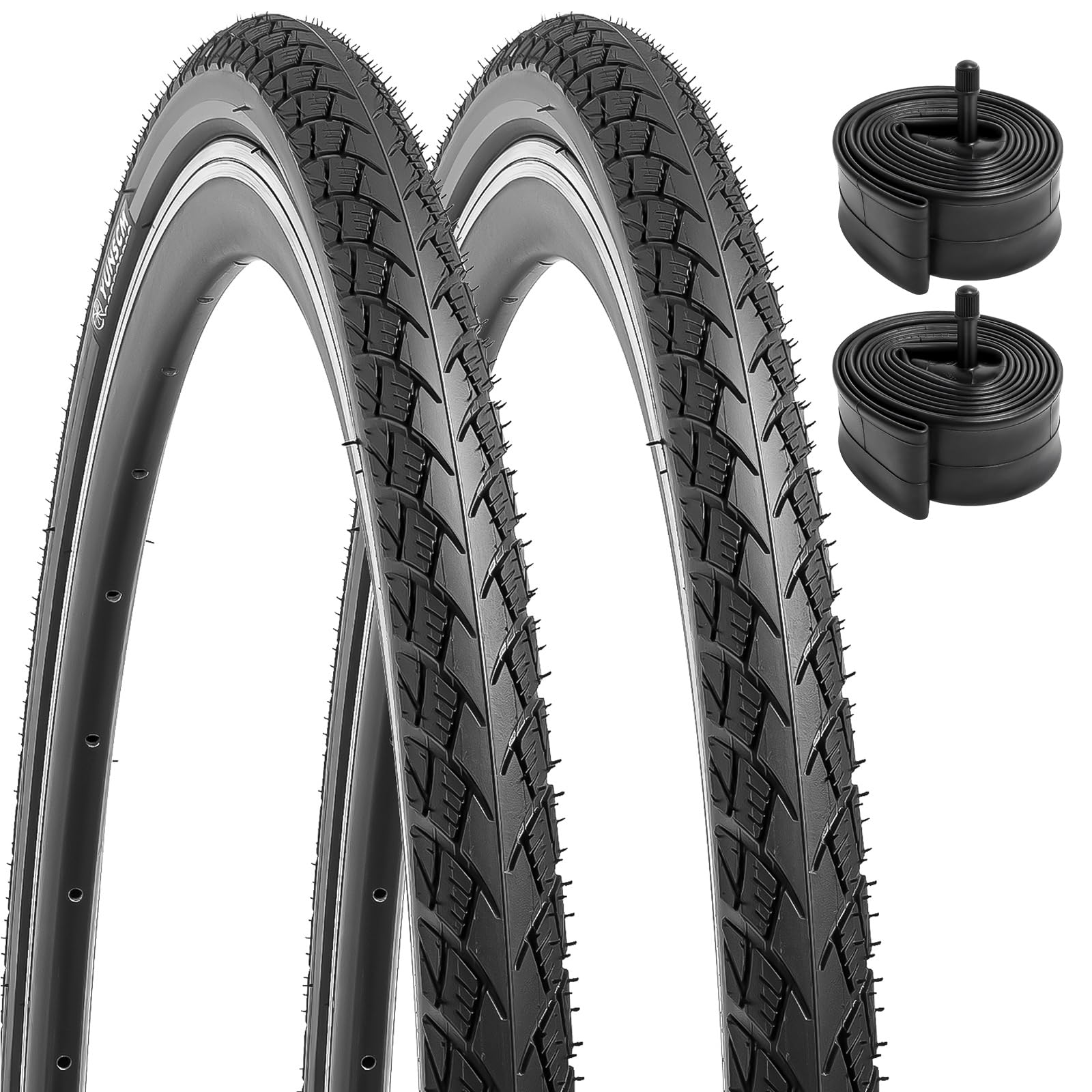 YunSCM 2本セット,26 1.5 タイヤ 60TPI 穿刺防止 ナイロン ぎゃくこうせん,自転車 タイヤ 26x1.5 40-559+26x1.50/1.75 チューブ 米式バルブ32mm+リムテープ+タイヤレバ,Y-3109｜湖南オンライン