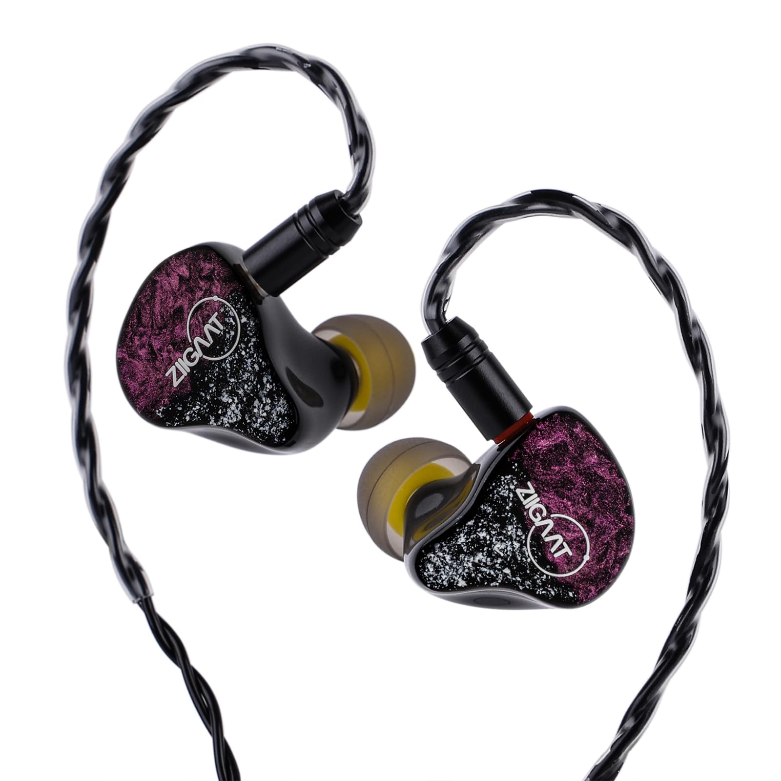 Linsoul ZiiGaat Odysseyハイブリッド型(3BA+1DD)ハイエンドカナル型リケーブル可能のHiFiイヤフォン カスタムインハウスダイナミックドライバーを採用 アメリカ製有名なKnowlesハイエンドバランスド・アーマチュアー振動板が採