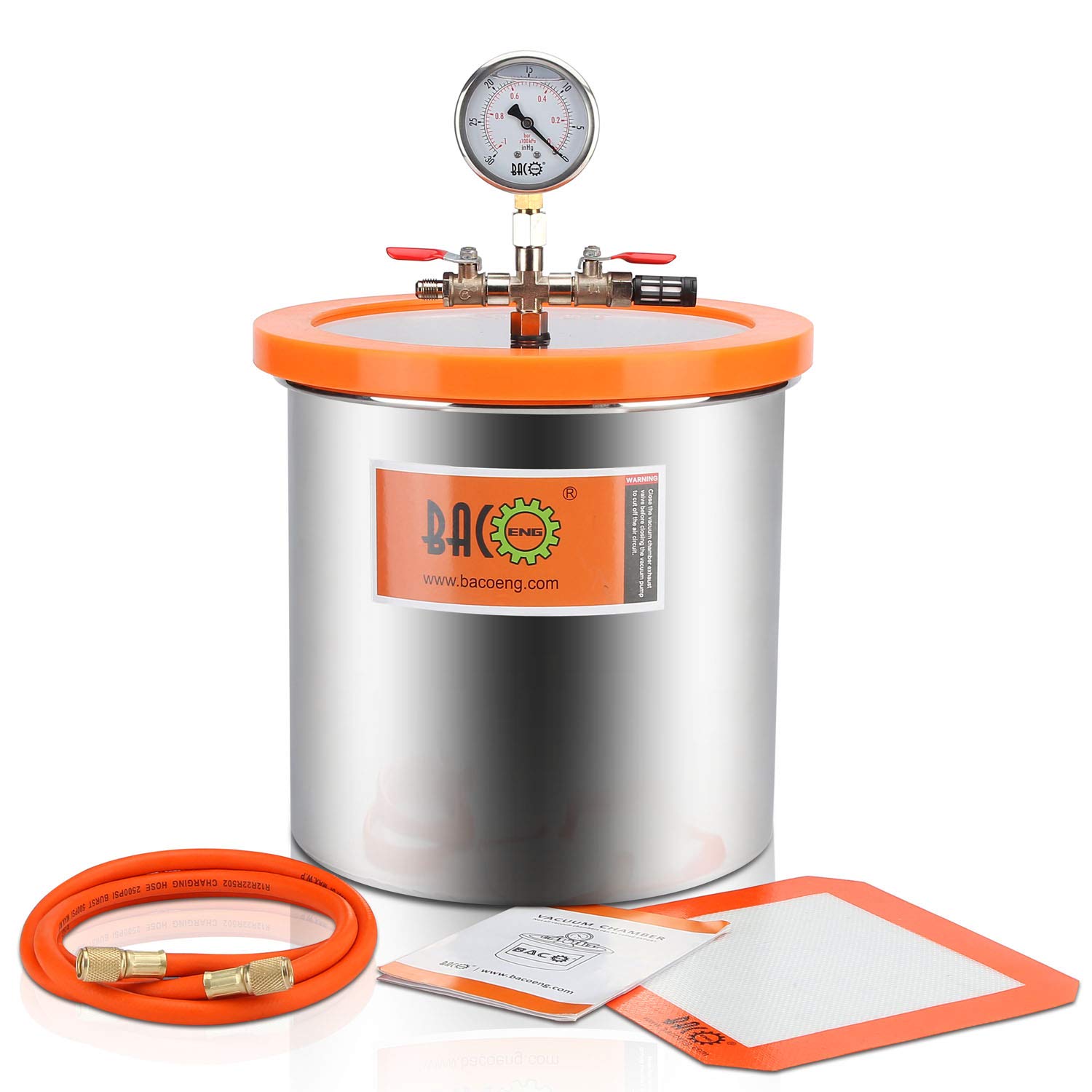 楽天市場】【新発売】真空チャンバーキット 真空ポンプ 12L 真空ポンプ