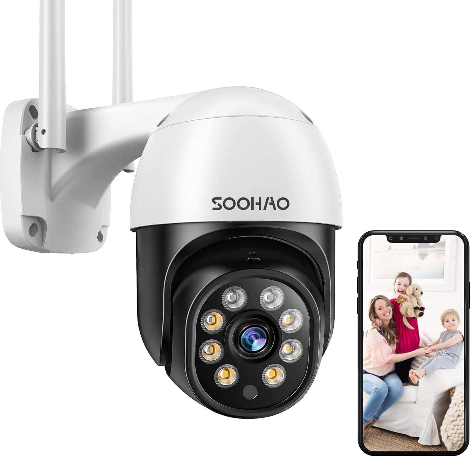 楽天市場】SOOHAO 防犯カメラ ワイヤレス 500万画素 屋外/内用