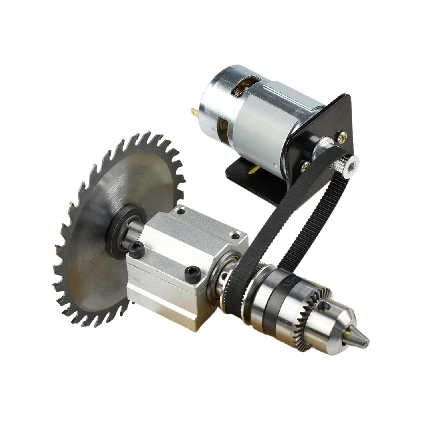 CHANCS 775 DIY のテーブル ソーの小型電気円は DC 24V 12000RPM の木のための小型コードレス ドリルの紡錘モーターを見ました