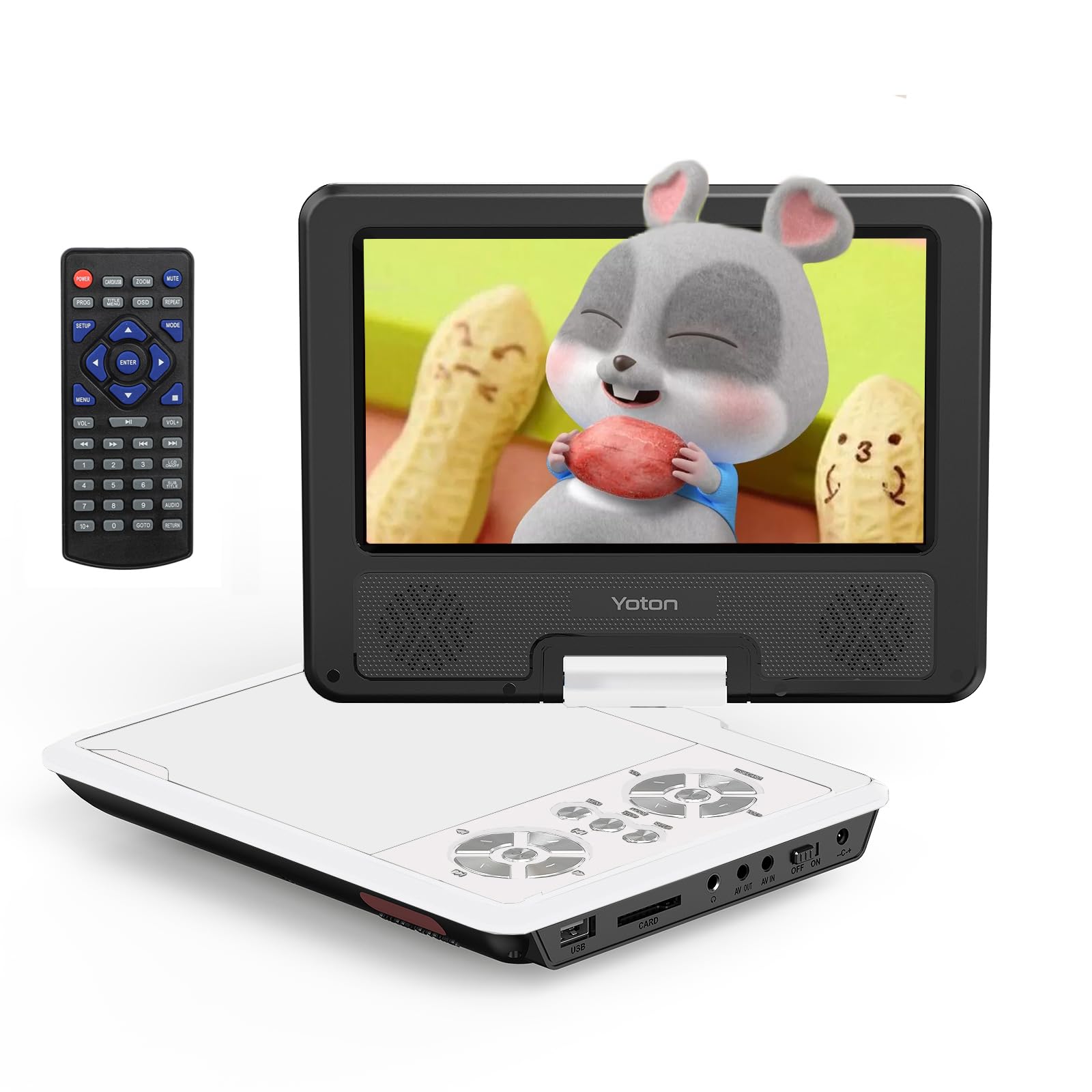 楽天市場】YotonポータブルDVDプレーヤー12.5インチ、10.5インチLCD