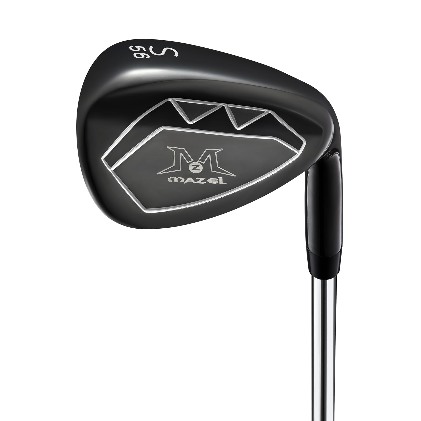 MAZEL (マゼル) FORGED ゴルフ クラブ アイアン スチールシャフト 9本セット または 1、2、3、4、5、6、7、8、9、PW、SW メンズ 右用 バッグなし・クラブのみ (単品 番手:SW)