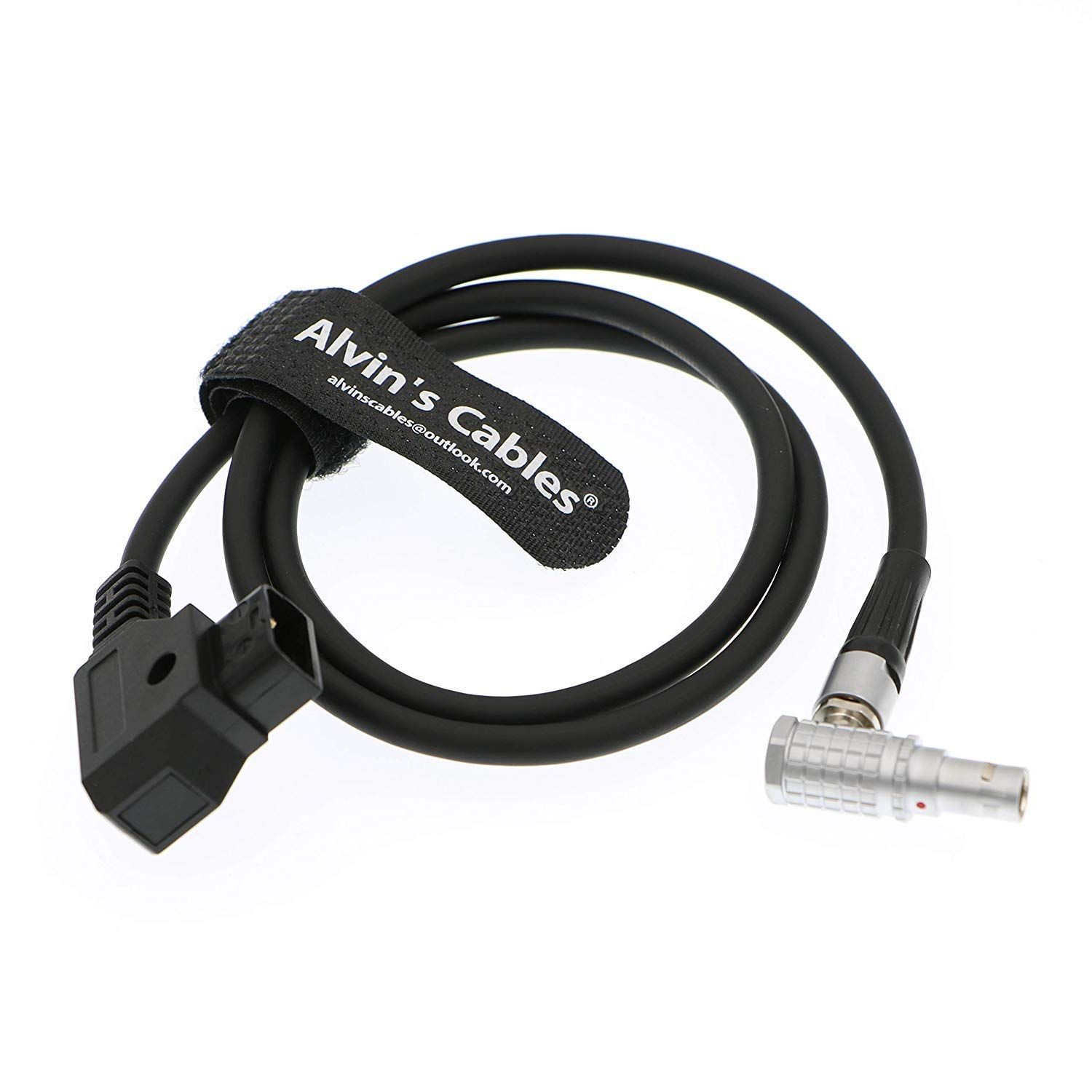 Alvin's Cables DJI Follow Focus System 用の モーター 電源 ケーブル 6 pin 直角 オス to D tap