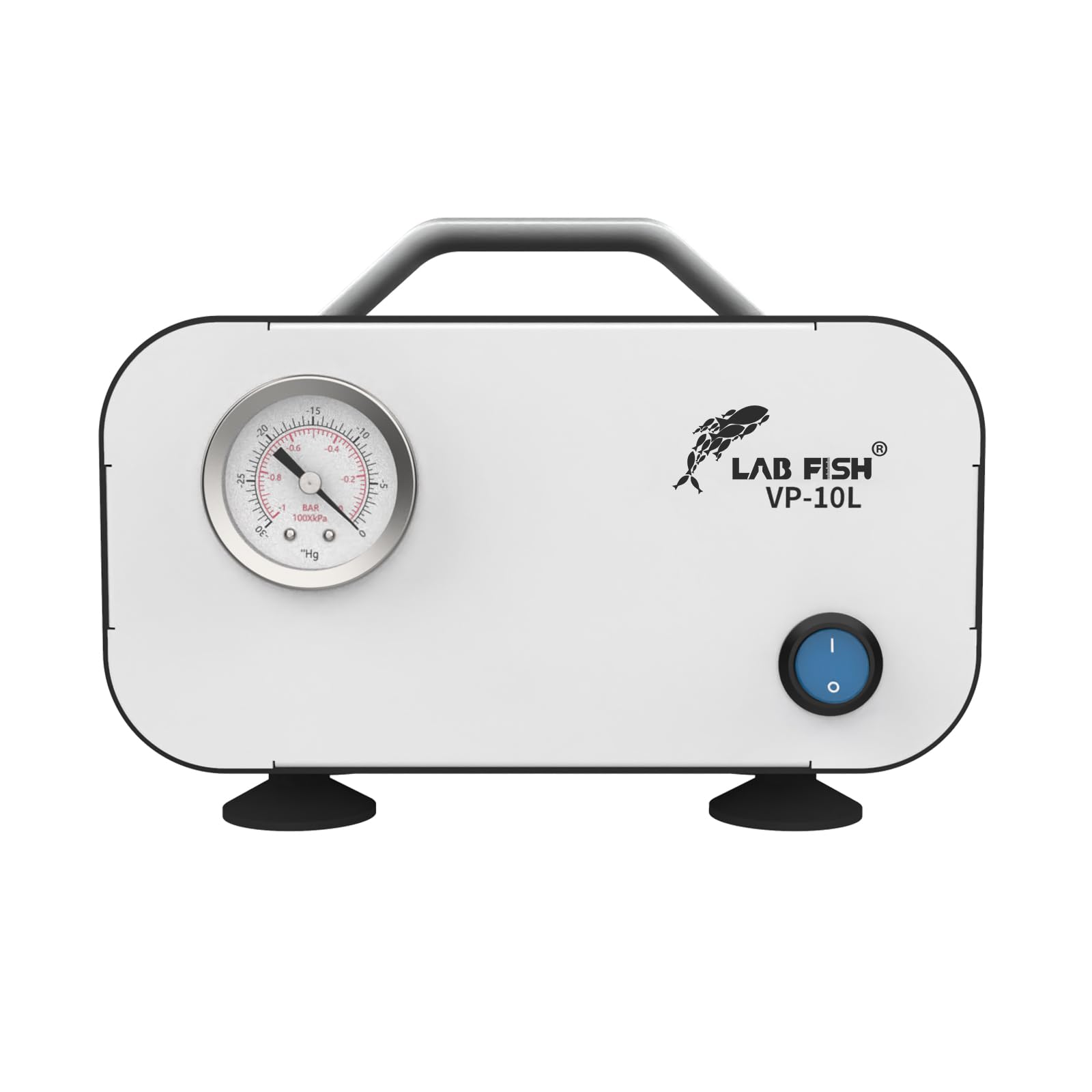 LAB FISH ラボ真空ポンプ オイルレスダイアフラム 10L/分真空ろ過ポンプ 110V-220V｜湖南オンライン