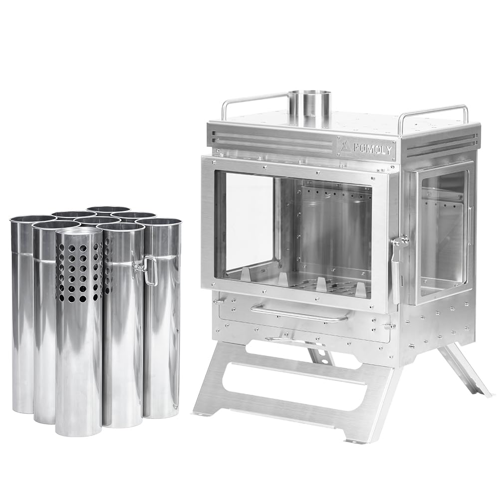 楽天市場】POMOLY Dweller Max 3 薪ストーブ キャンプ 二次燃焼 ウッド