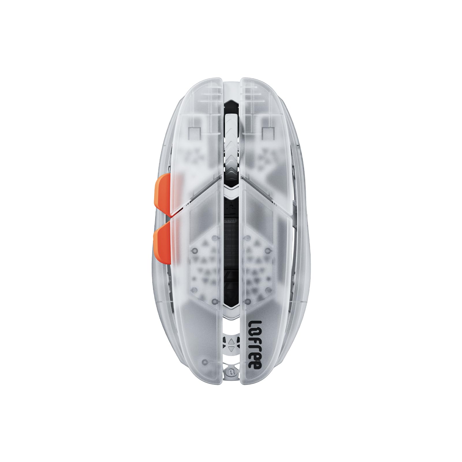 LOFREE Hypace 超軽量ワイヤレスゲーミングマウス (47g), PAW3950センサー, 40K DPI, 8Kポーリングレート, マグネシウム合金フレーム, 3モード接続 (Bluetooth/2.4GHz/有線), 100時間駆動, PC/
