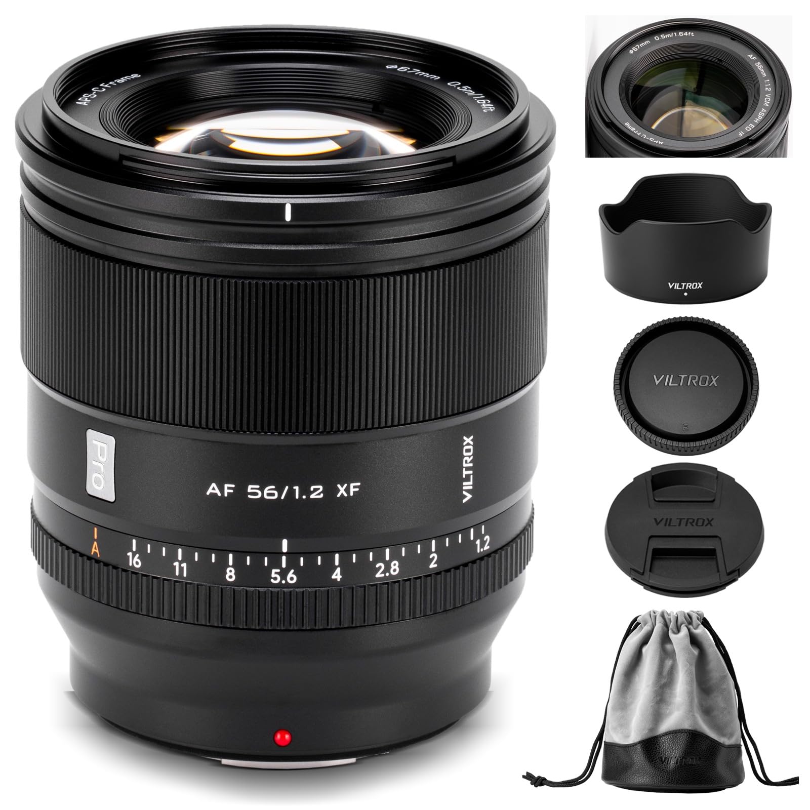 楽天市場】VILTROX 単焦点レンズ AF XF-56mm F1.4 STM 瞳AF対応 F1.4大