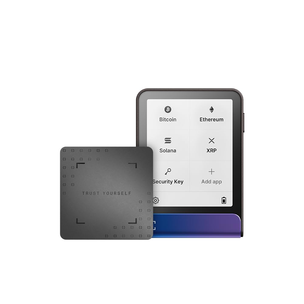 Ledger Flex・暗号資産タッチスクリーン搭載署名用デバイスーLedger Walletアプリですべての暗号資産とIDを安全に一元管理 （アクアグレイ）