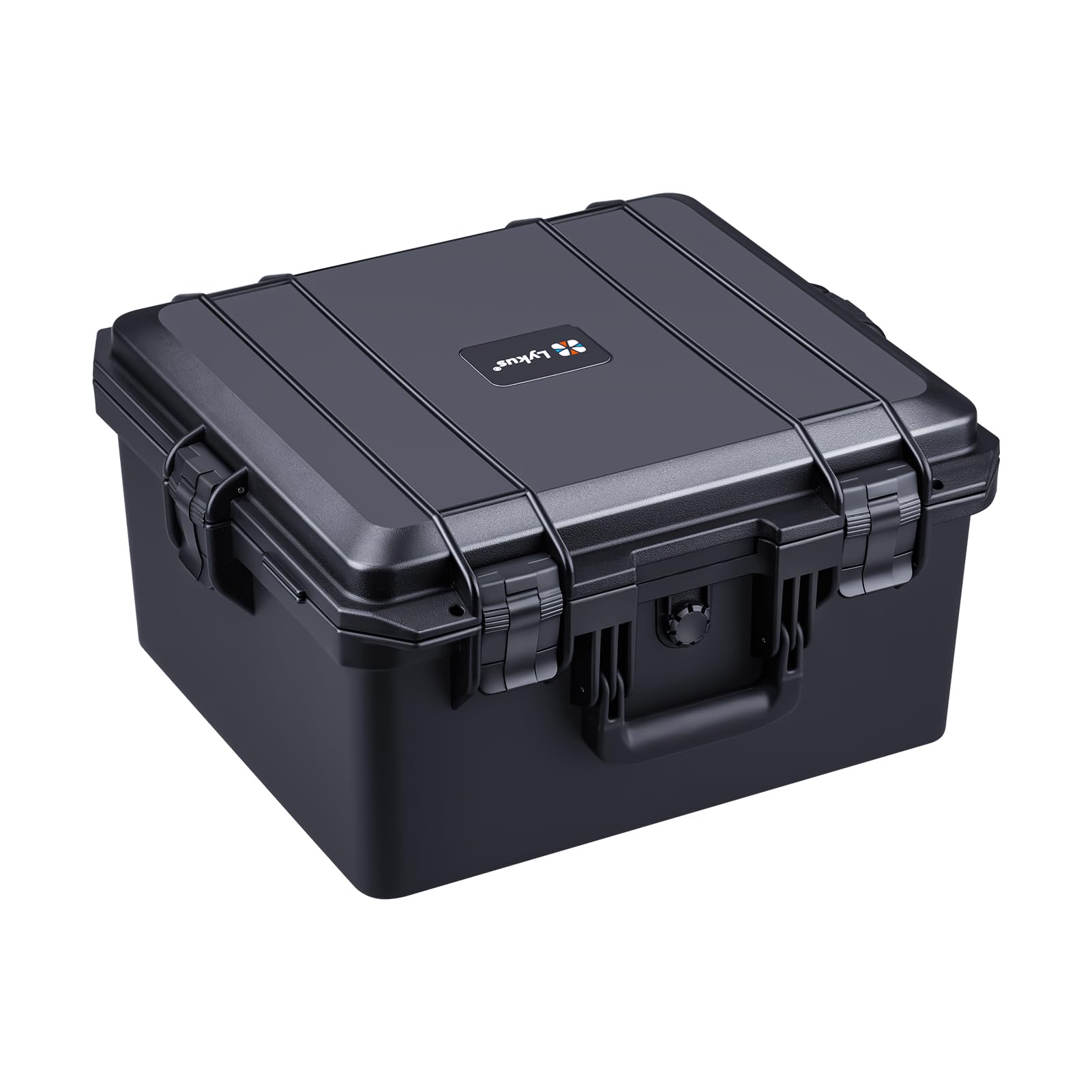 Lykus HC-4130 防水ハードケース 格子状カットスポンジが内蔵 内寸:40.8x35.8x22.5 cm カメラ、プロジェクター、ドローン、ラップトップなどに適用｜湖南オンライン 15,934円