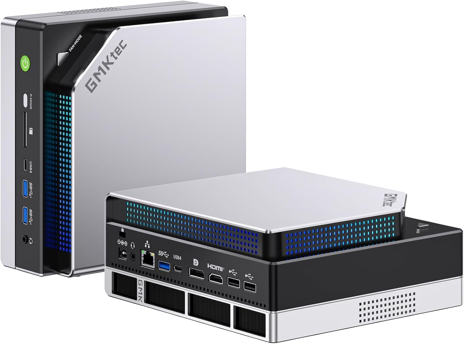 GMKtec EVO-X2 ミニPC AMD Ryzen AI Max+ 395搭載(16コア32スレッド・最大5.1GHz)小型PC 高性能デスクトップ Radeon 8060S内蔵 LPDDR5X 8000MHz 64GBメモリ+1TB SSD Win|湖南オンライン