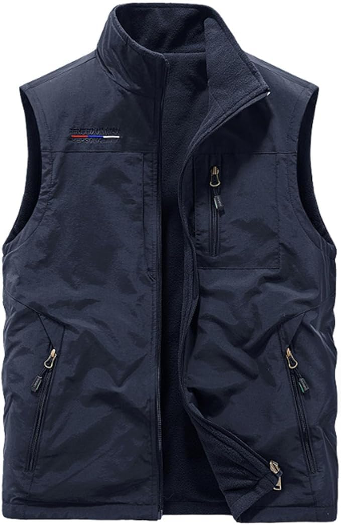 [BOIONi] ダウンベスト メンズ 裏起毛 厚手 暖か 防寒 フィッシング 登山 旅行
