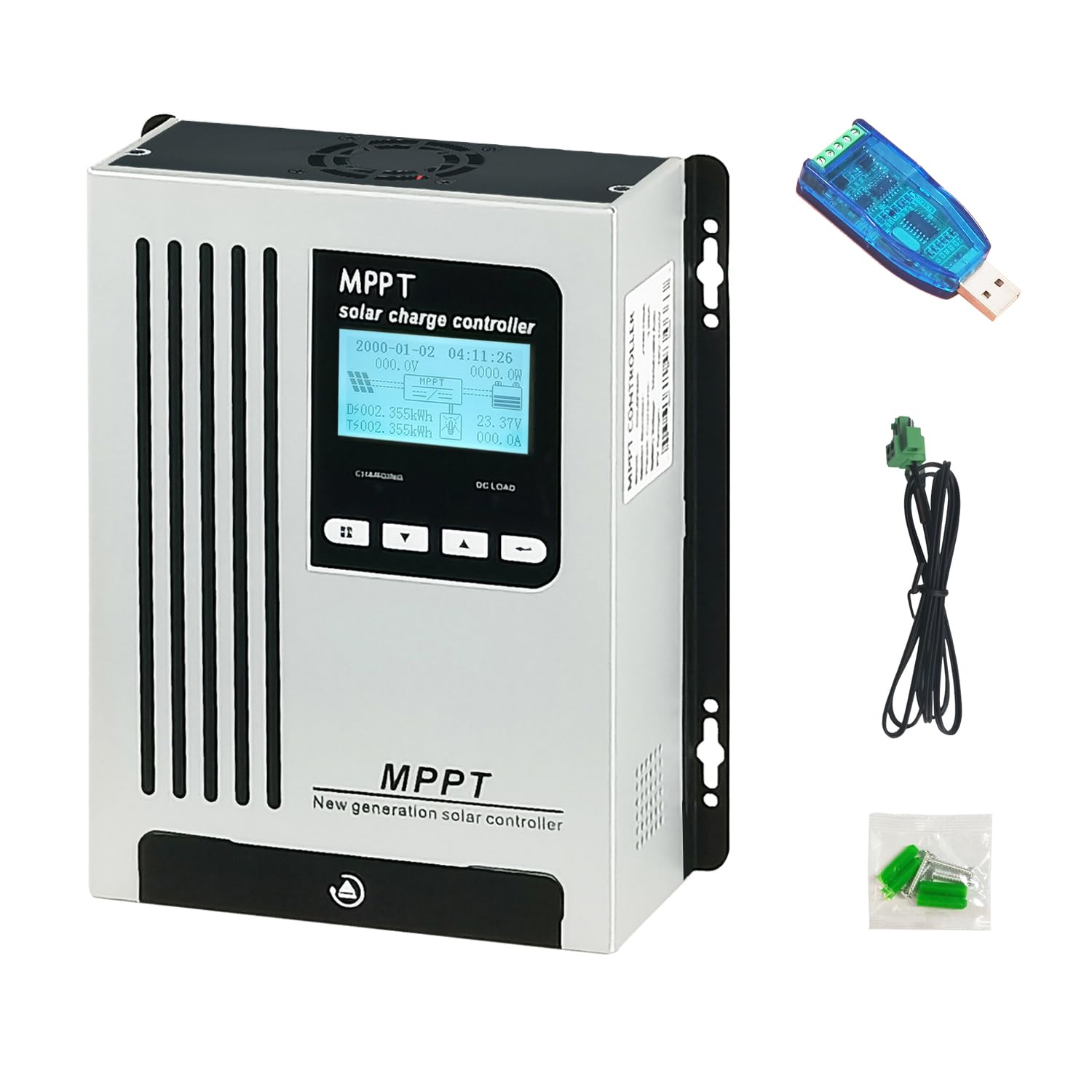 SOLAFANS 48V 45A MPPT ソーラーエネルギー充電コントローラ動作電圧 DC150V 12V 24V 48V 自動最大 PV 入力 2440W 選択可能なバッテリー|湖南オンライン