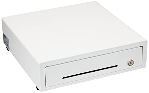 ビジコム 手動式 キャッシュドロア ミニ型 白 3札/6硬貨 日本製 BC-DW330HP-W｜湖南オンライン
