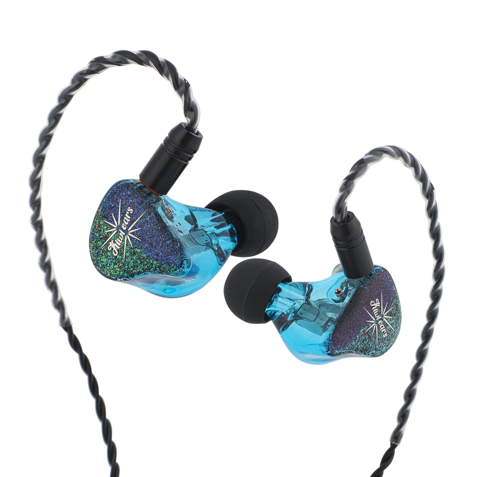 LINSOUL Kiwi Ears Forteza 2DD+1BAハイブリッド型HIFIイヤフォン 3.5mmジャック HIFI音質 重低音 ノイズキャンセリング ステレオイヤホン ブルーイヤホン 有線イヤホン 快適な装着感 人間工学に基づく設計 遅延なし