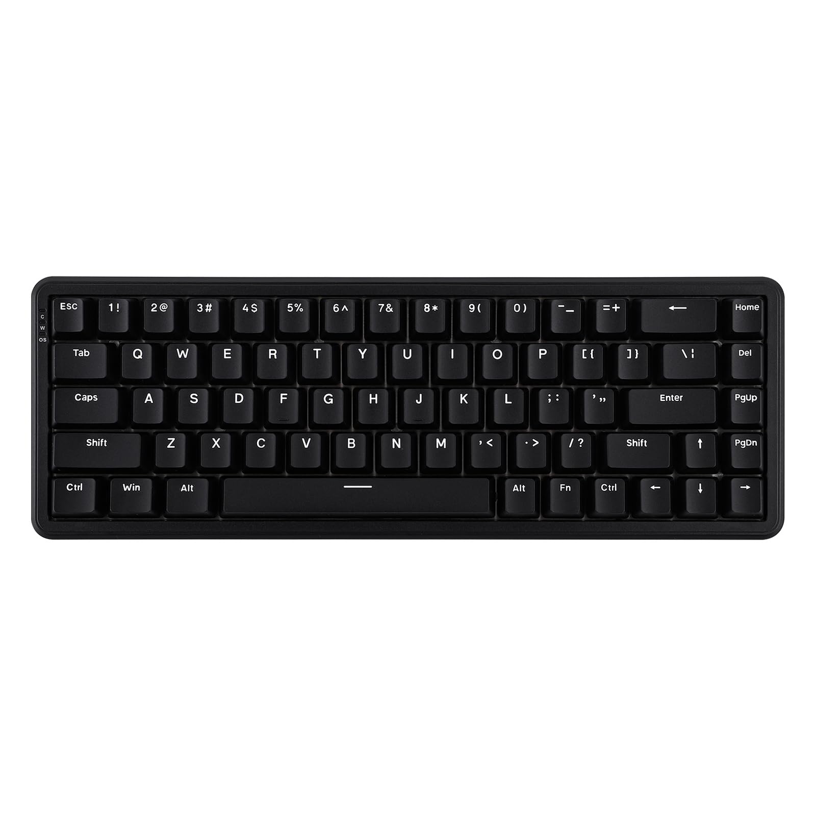ラピッドトリガーMechLands AJAZZ AK680 MAX 有線ゲーミングキーボード ホール効果スイッチ ラピッドトリガー磁気キーボード 8Kポーリングレート トップ構造 RGBバックライト付きメカニカルキーボード (Black)