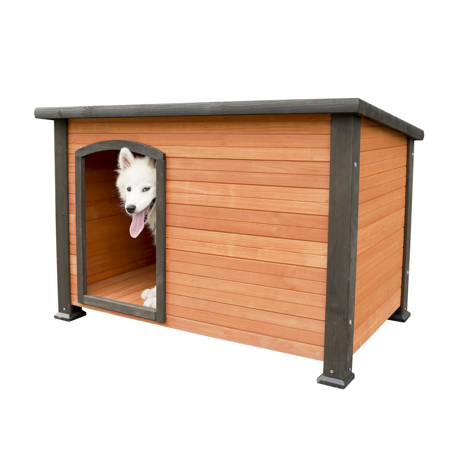 犬小屋 大型犬 木造犬小屋 屋外耐久性 ハウス 猫 ペットハウス 天然木 杉 犬舎 猫舎 木製ゲージ 小型 中型 大型犬 おしゃれ 屋内 屋外 耐重 通気性 防・ 防雨 防寒 雨よけ 野外猫 野良猫 ハウス 避難所 簡単 組み立て 四季通用 猫 犬 屋外
