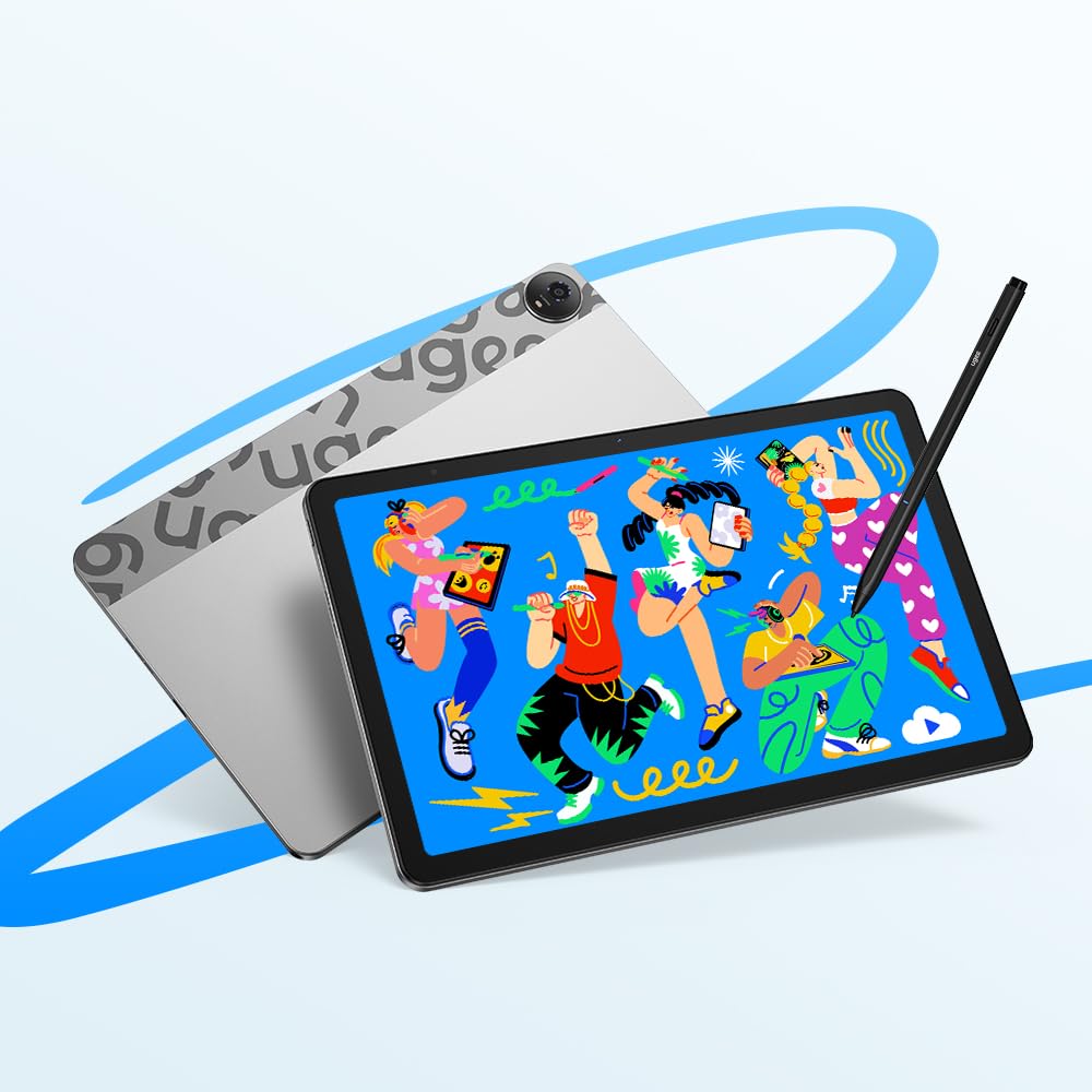 UGEE UT2 android 14 タブレット 10.36インチ 2Kディスプレイ 6GB+128GB GMS認証+Type-C充電+7000mAh、デュアルWi-Fiモデル、アンドロイド タブレット android、BT5.3+O