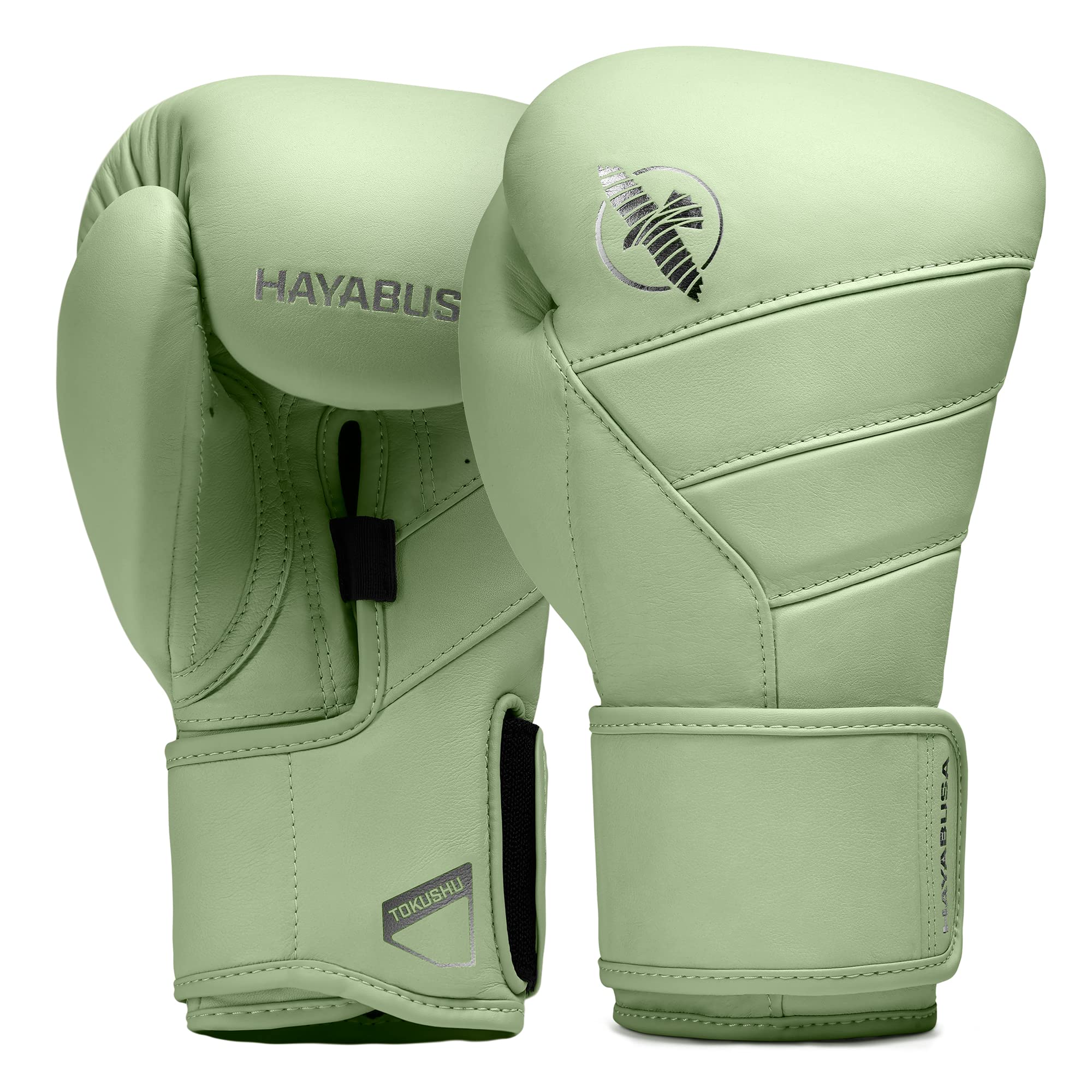 Hayabusa T3 Kanpekiボクシンググローブ - サマーモスグリーン, 12オンス|湖南オンライン
