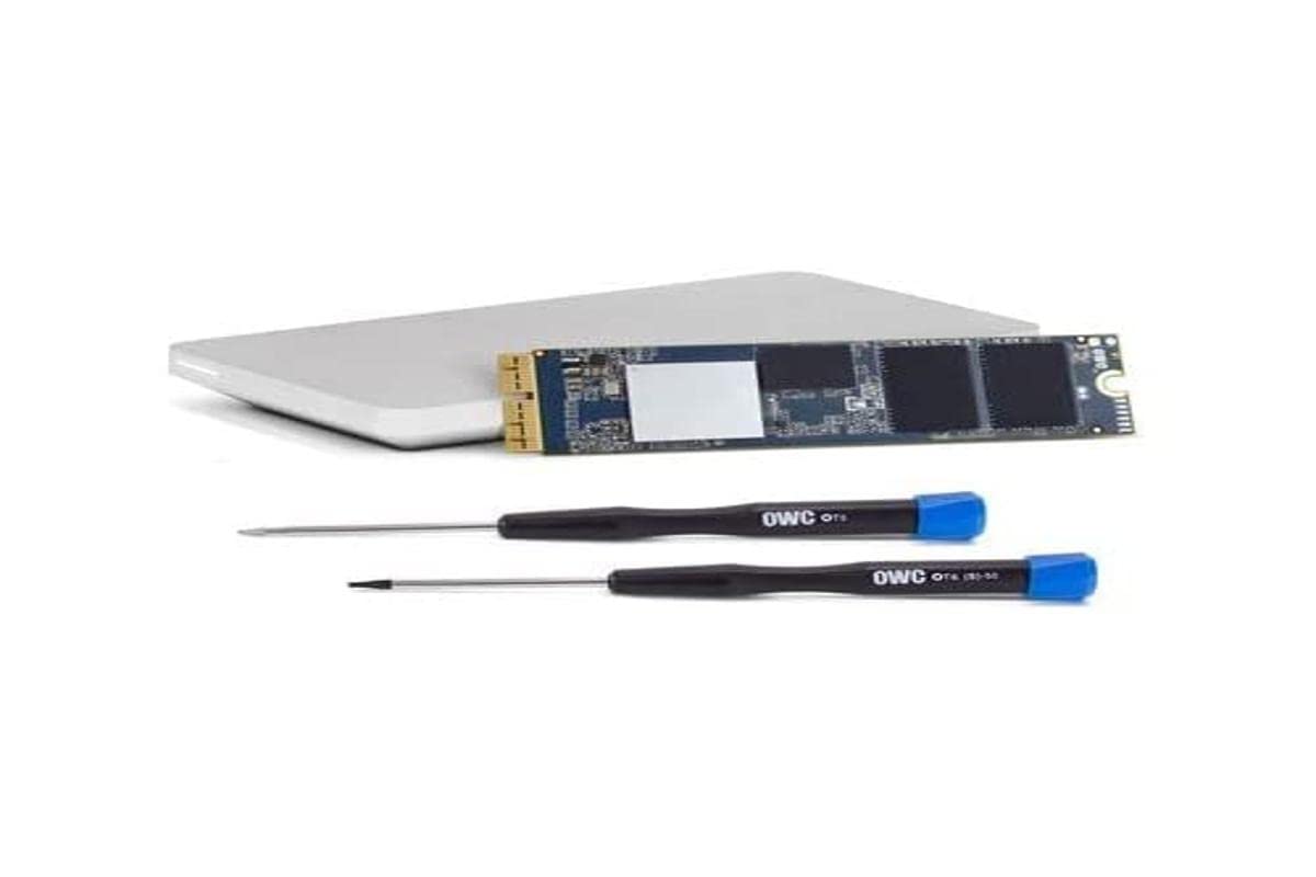 OWC 480GB Aura Pro X2 SSD 完全アップグレードソリューション 工具 & Envoy Proケース付属 対応機種:MacBook Air(2013年中期・2017年)& MacBook Pro(Retina、2013年後期・2015年|湖南オンライン