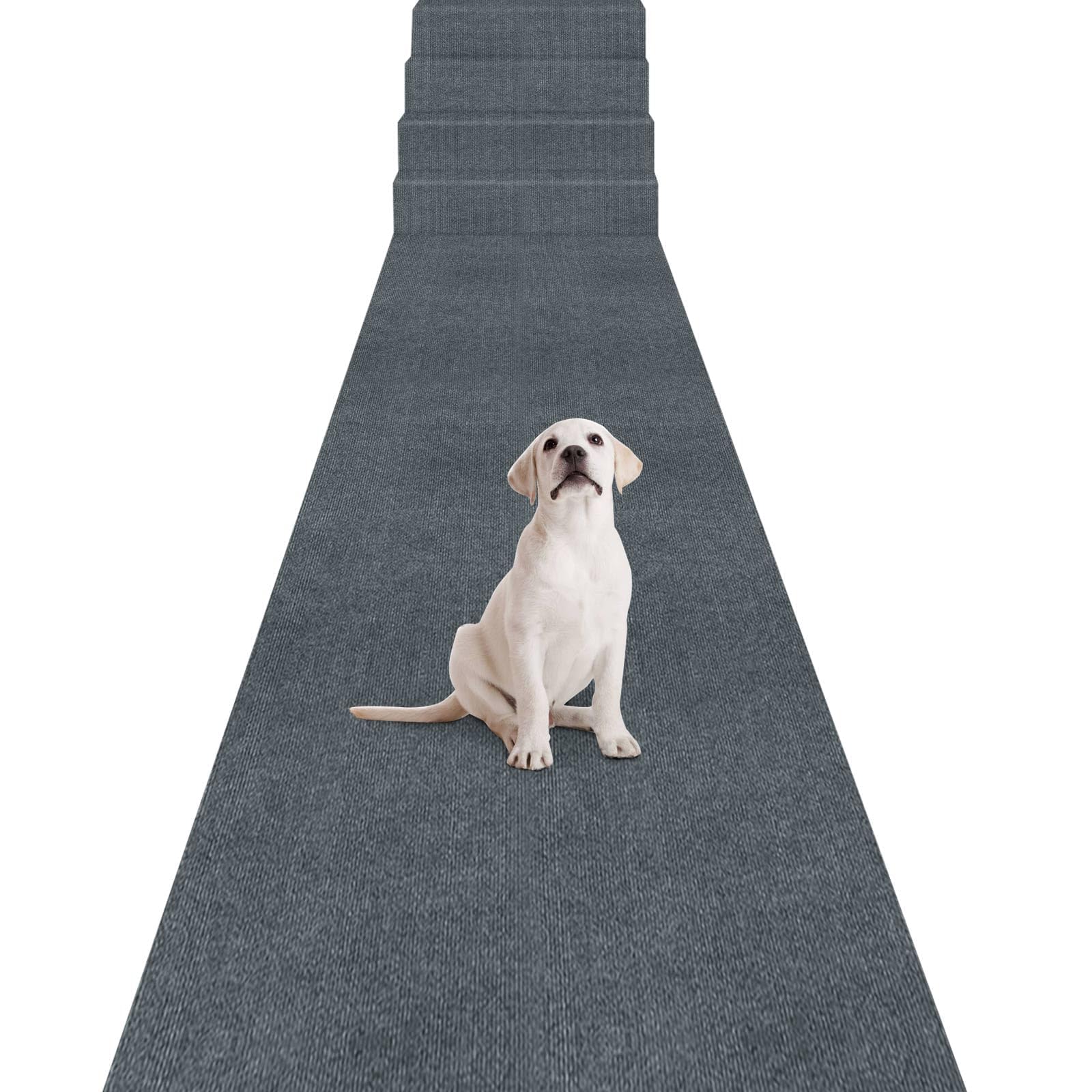 廊下 カーペット 吸着 廊下敷き 90×600cm 厚さ4 mm Bolinker ロングカーペット ズレない 洗える 撥水 おしゃれ 無地 カーペットタイプ ロングマット TPR 防音 ラグ 無地 ペット 置くだけで吸着マット ロングマット ロールマット