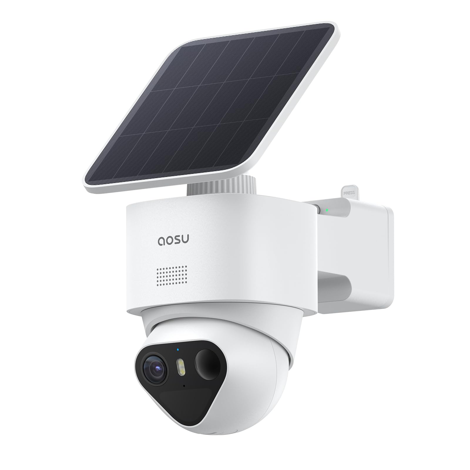 【2026ソーラー一体・分離型両用防犯カメラ 4K TrueColor 夜間撮影 800万高画素】 aosu 防犯カメラ 屋外 ソーラー 人体/車/ペット/AI 高感度三重検知 自動追尾 ワイヤレス/wi-fi 電源不要 配線工事不要 見守りカメラ バッテ｜湖南オンライン