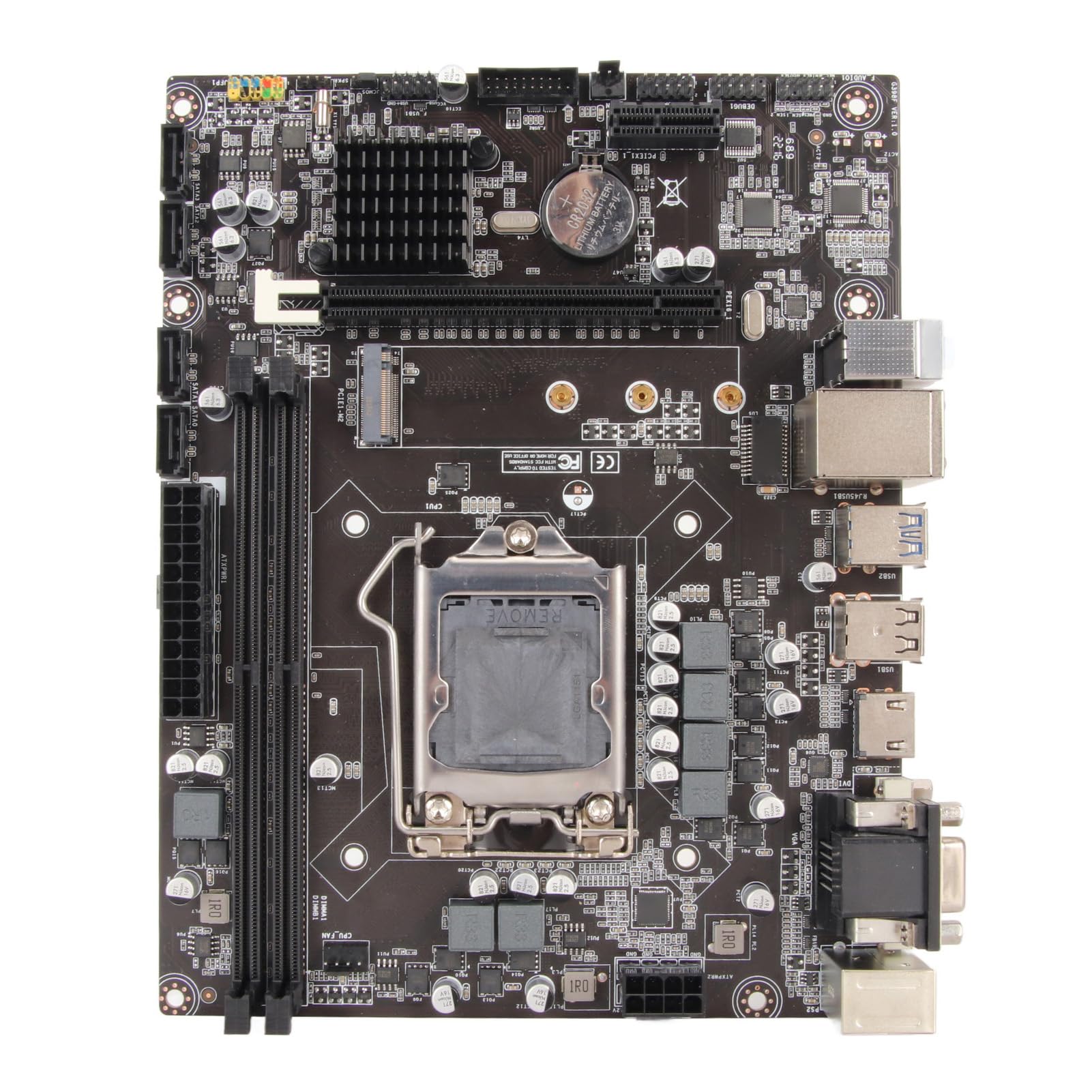 H310 LGA 1151 マザーボード ゲーム用の信頼性の高いパフォーマンス Micro ATX DDR4