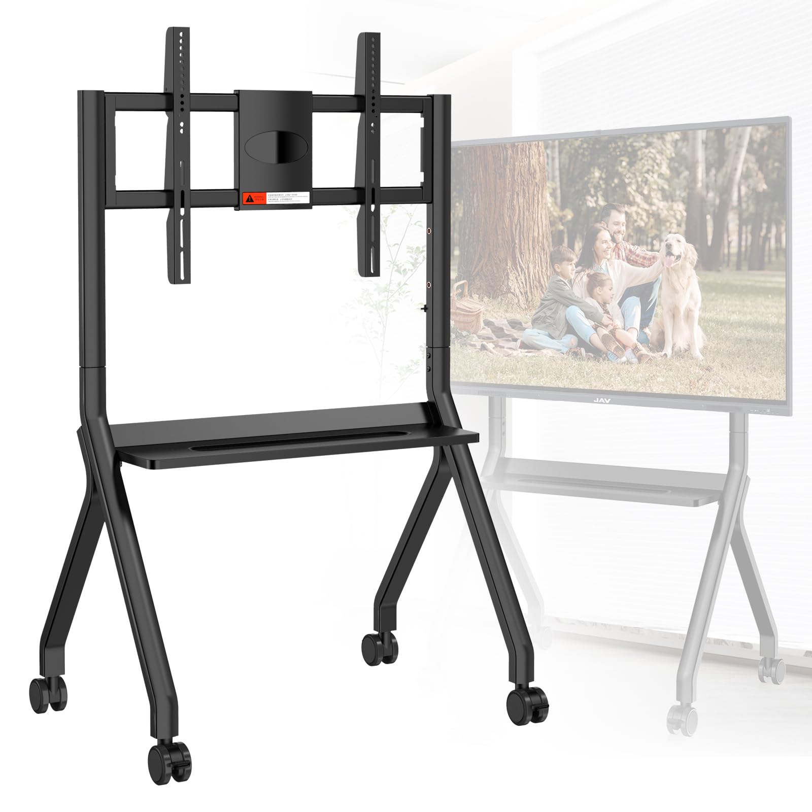 JAV 電子黒板 スタンド テレビスタンド 47-65インチ 電子ホワイトボード 専用スタンド キャスター付き 移動式 大型 インタラクティブ ホワイトボード スタンド 学校 オフィス 病院 家庭用 （スタンドのみ）｜湖南オンライン
