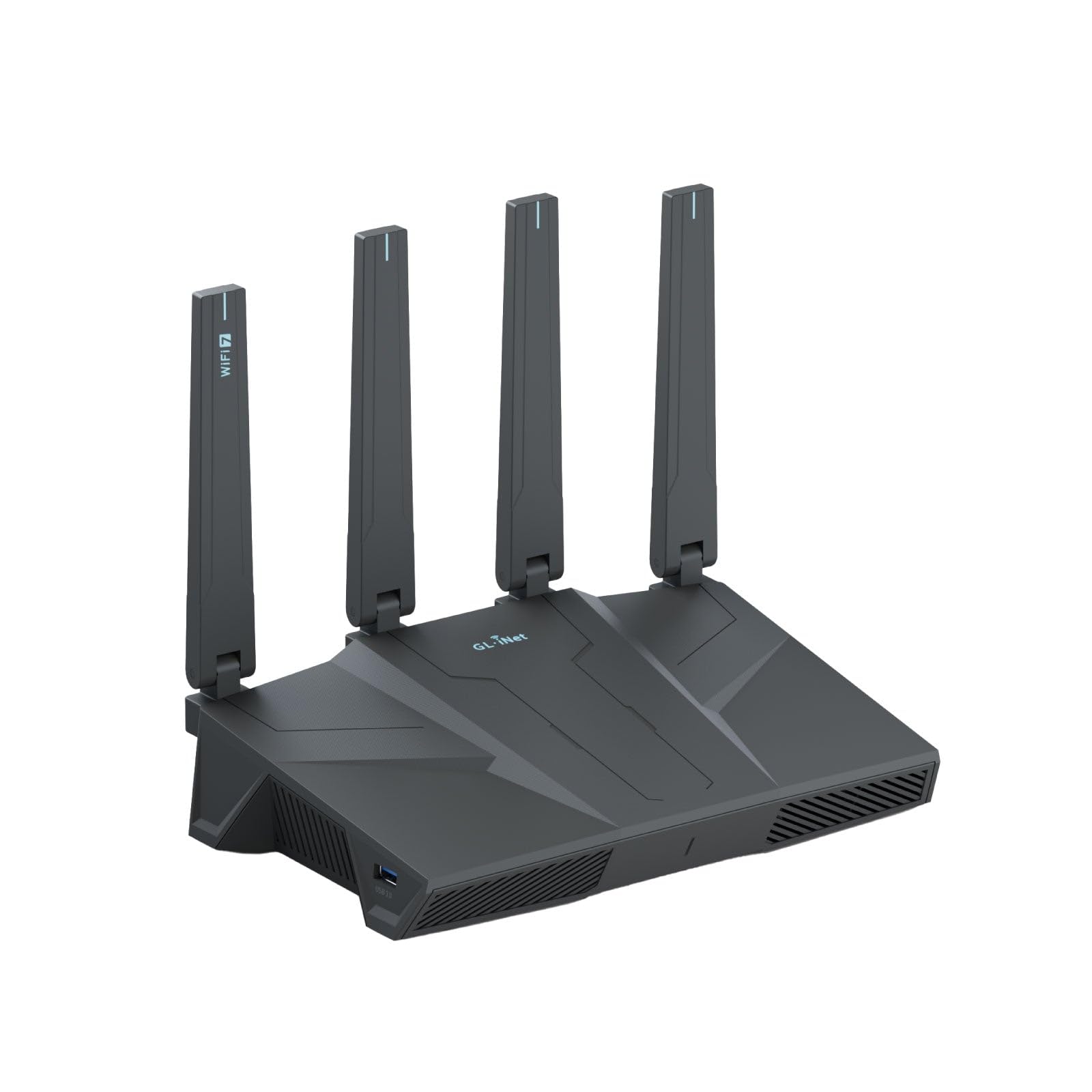 GL.iNet GL-BE6500 (Flint 3e) WiFi 7ルーター ・ 超高速Wi-Fiルーター、VPN対応、5つの2.5Gイーサネットポート搭載、光回線モデム対応 広範囲カバーで家庭・オフィス・ゲーミングに最適 日本語設定画面｜湖南オンライン