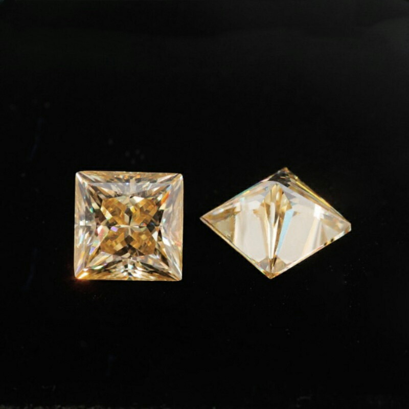 楽天市場】天然シトリン（黄水晶） 四角カット ルース ブラジル産 綺麗