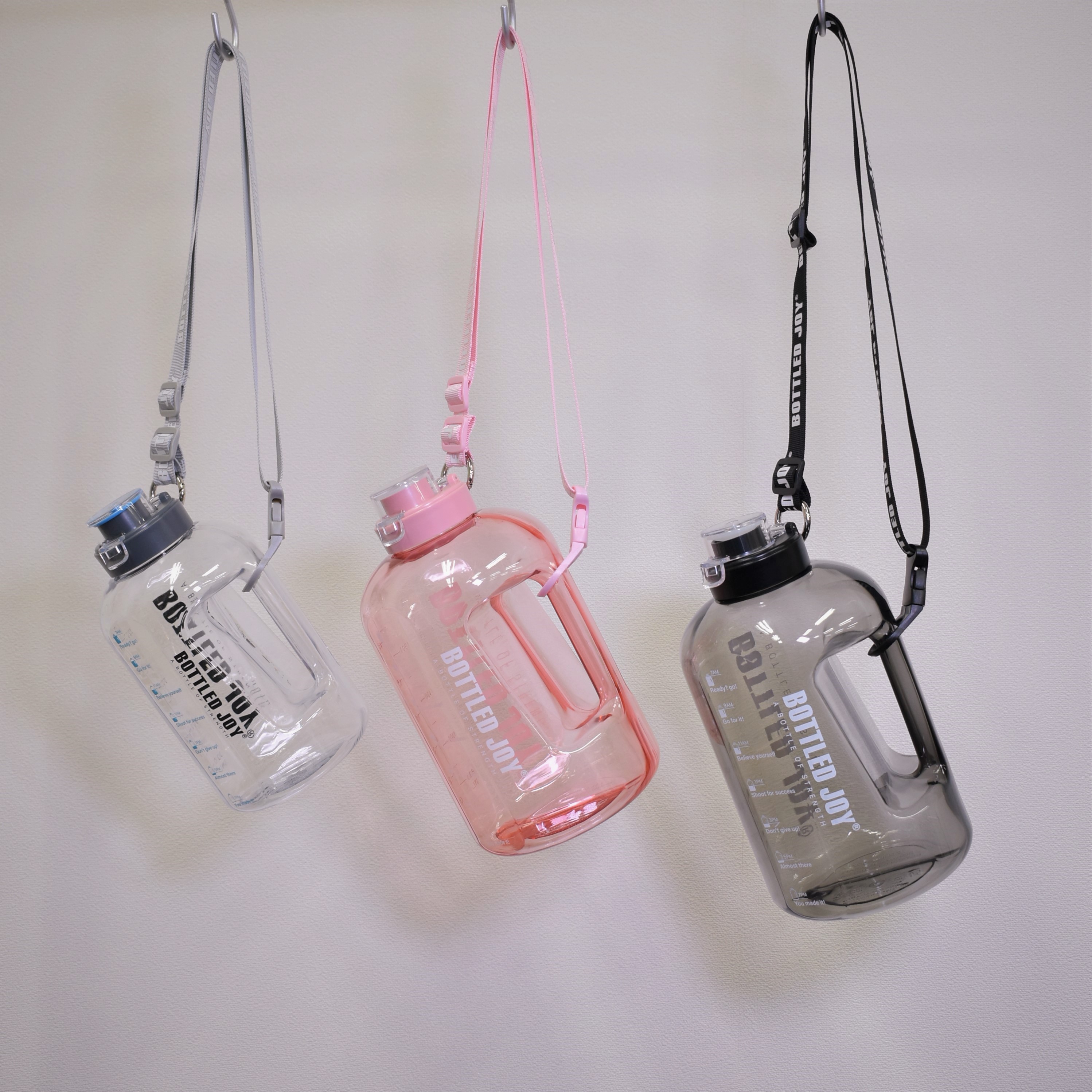 【楽天市場】BOTTLED JOY/ボトルドジョイ 正規販売代理店 ショルダーストラップ ピンク（ブラック グレー ピンク 3色展開 スポーツ
