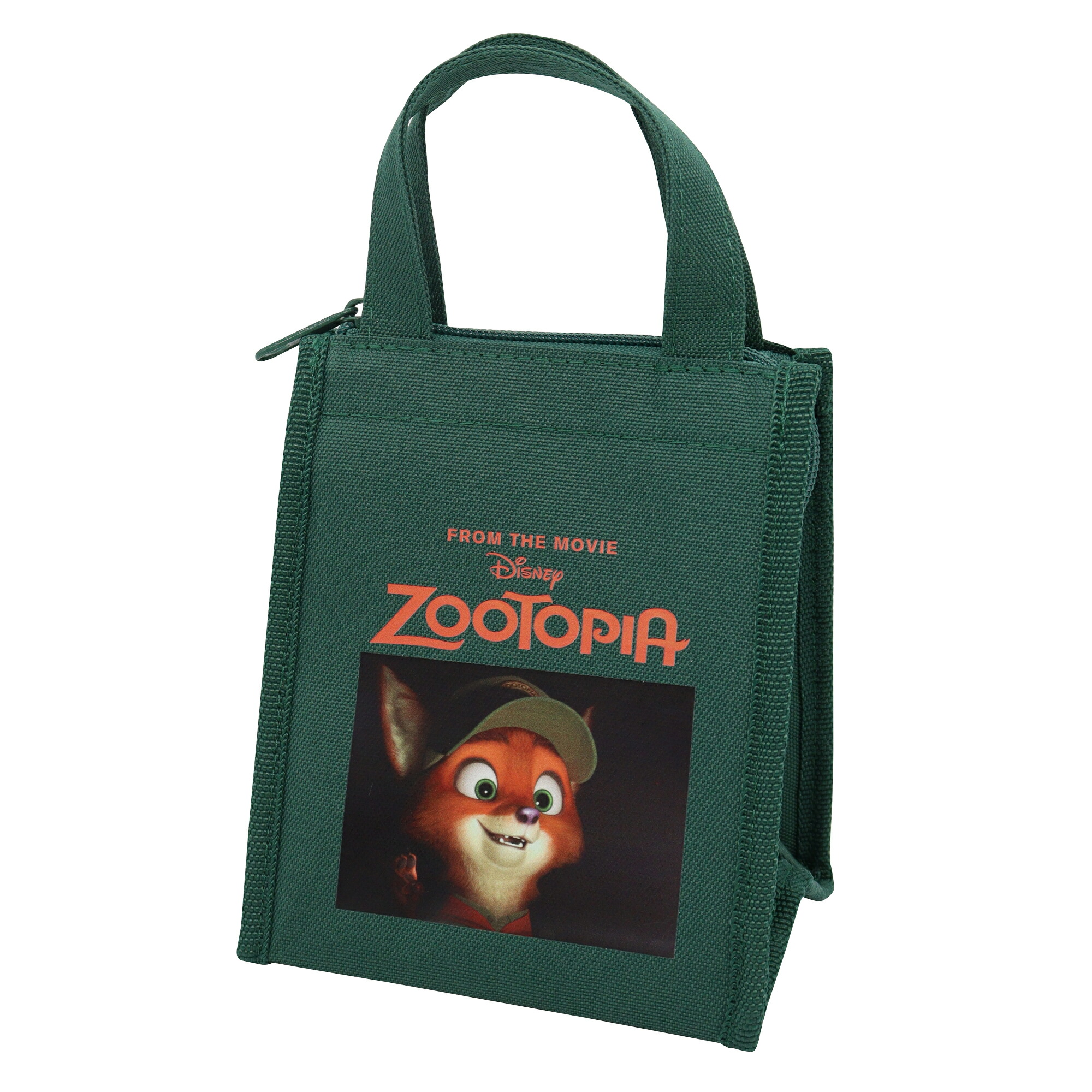 DISNEY ズートピア ランチシリーズ ZOOTOPIA MOVIE ランチバッグ スクエア(SS) おしゃれ かわいい ランチバッグ お弁当袋 幼稚園 ファスナー 保冷 ランチポーチ 保冷ランチバッグ 高校生 男の子 女の子 キャラクター お弁当バッグ メンズ レディース画像