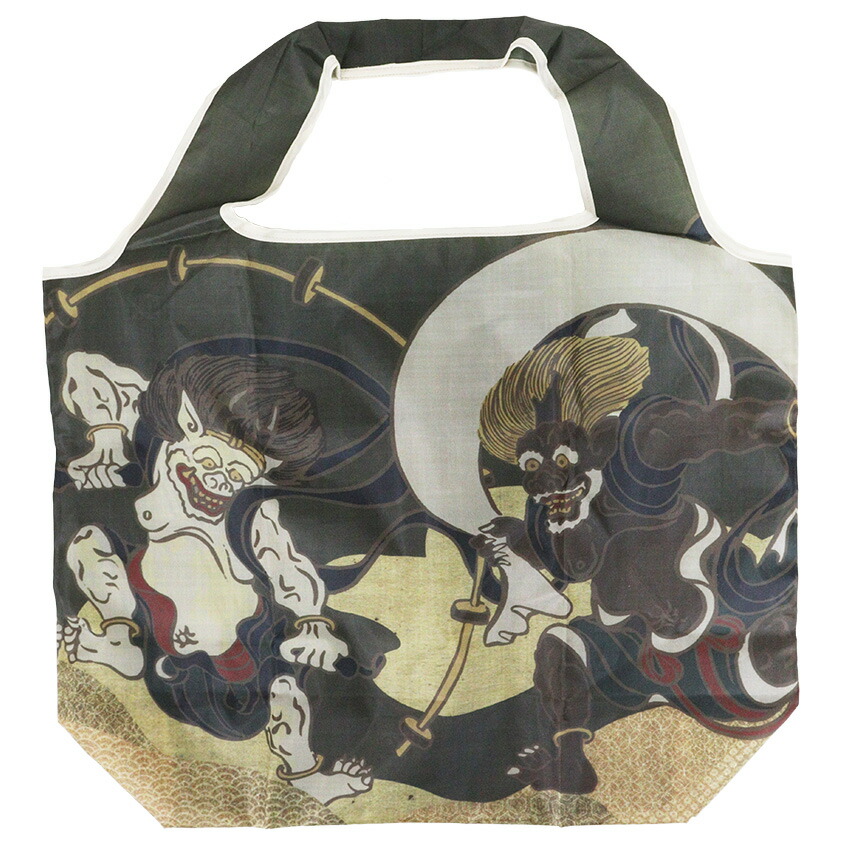 楽天市場】【日本製】和柄・金襴和装バッグ・トートバッグ「風神雷神