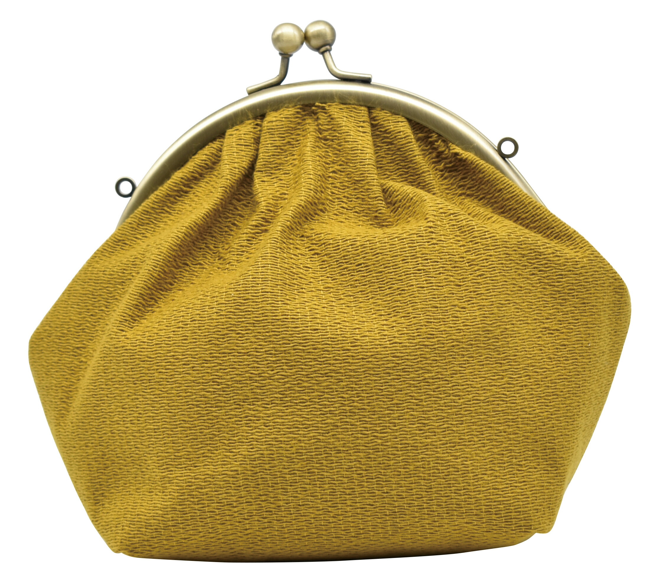新品　tottua　がま口 2WAY ショルダーバッグ　タンバリン柄　刺繍　緑 新品tottuaがま口 2WAY ショルダーバッグタンバリン柄刺繍緑