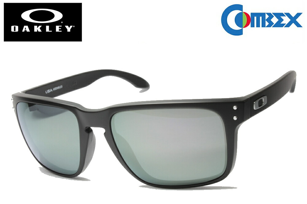 オークリー Oakley Holbrook Xl ホルブルック 9417 Matte Black コンベックス 偏光 151グレイ シルバーミラー Psicologosancora Es