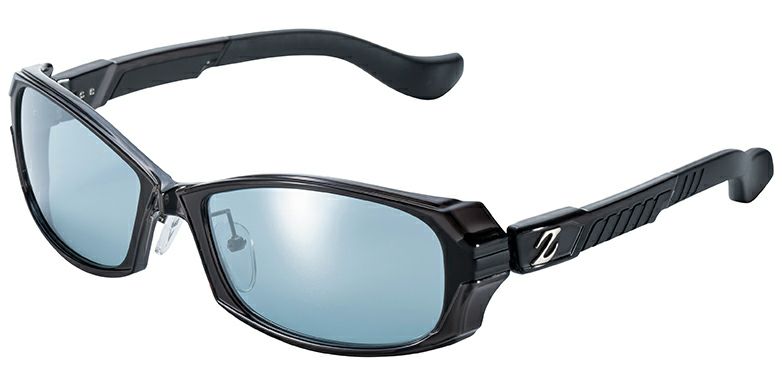 Zeque ゼクー ZEAL OPTICS ジール オプティクス 偏光 サングラスDD F-2166 GLOSS BLACK MASTER BLUE/ SILVER MIRROR｜コンキーグラス工房