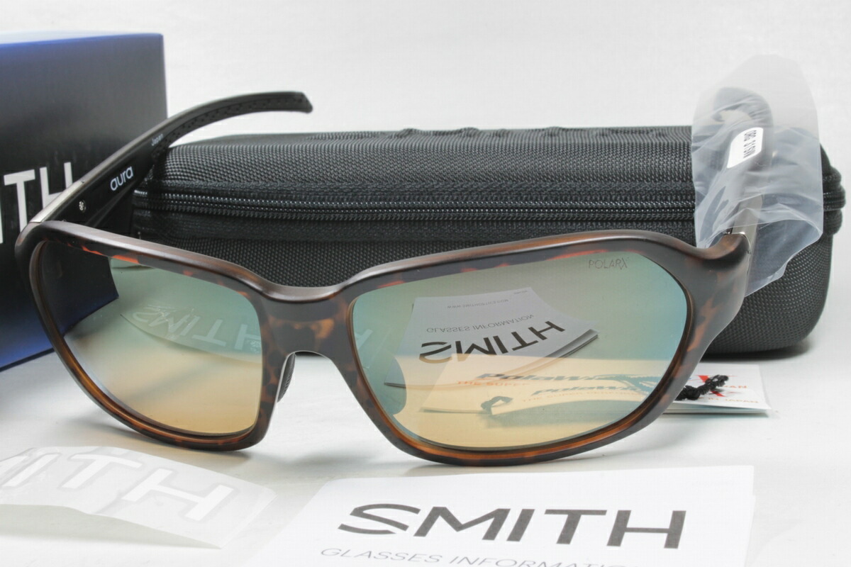 楽天市場 Smith スミス 偏光サングラス Action Polar Series Aura New Matte Black X Gray27 Silver Mirror コンキー 楽天市場店