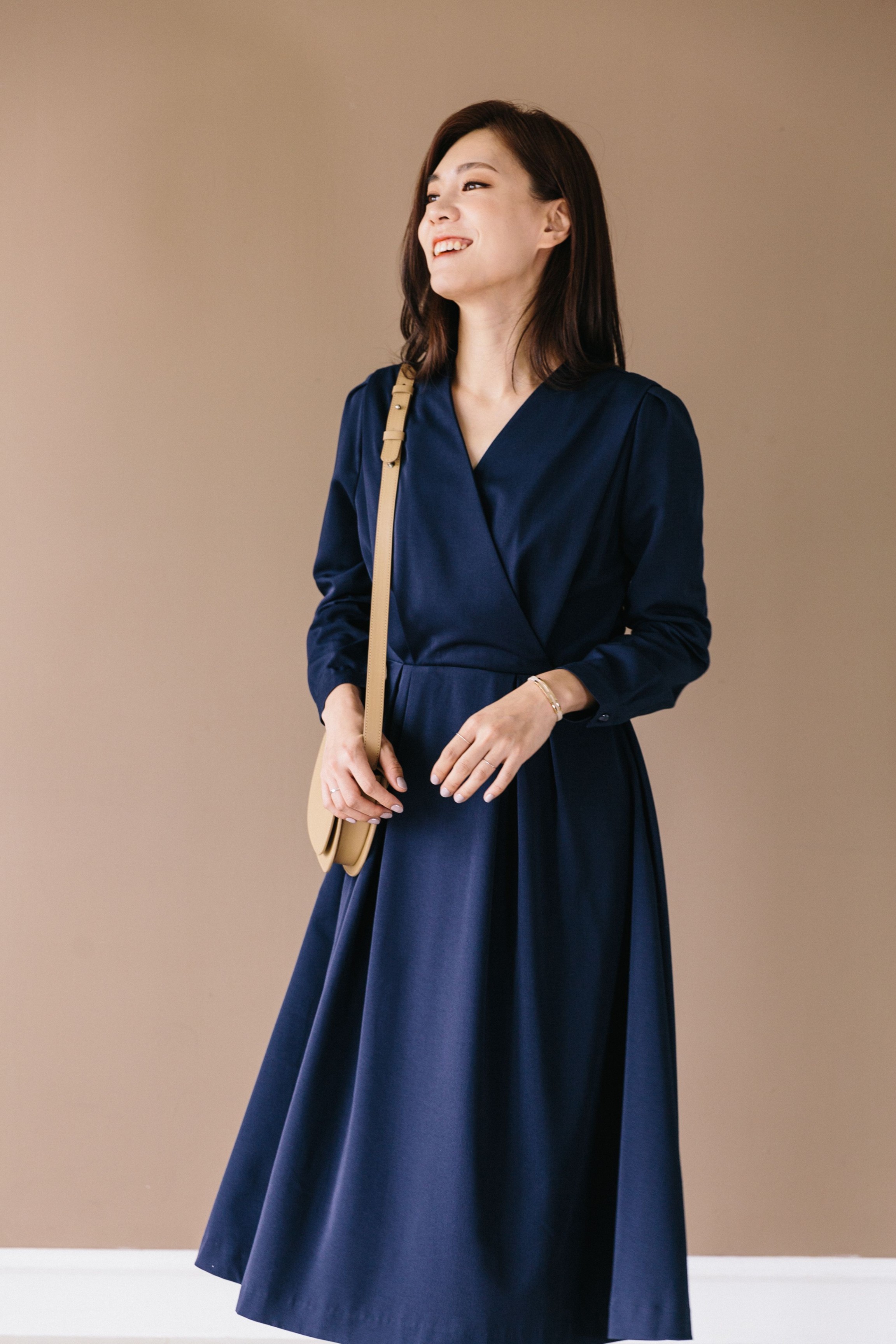 楽天市場 公式 お宮参り フォーマル 大好評デザイン お呼ばれ服 ドレス ウエストゴム コニー クロエヒドゥン授乳ワンピース Konny コニーママウェア パーティードレス ポケット付 授乳服 長袖 隠れ授乳口 フレア コニー抱っこ紐楽天市場店