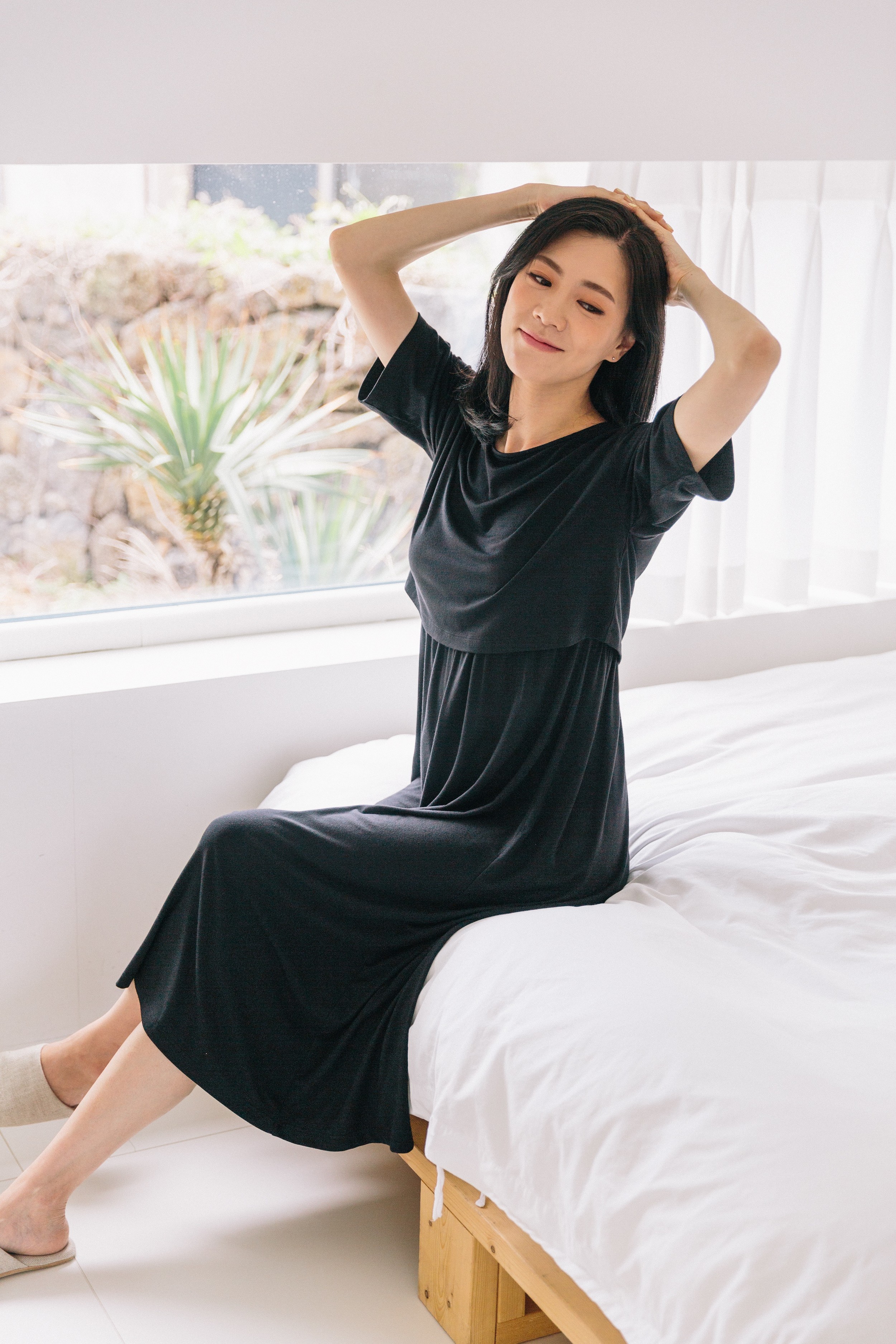 公式 おうち時間もオシャレに 楽ちん 柔らかい生地 Konny コニーママウェア マルチラップ授乳ワンピースセット 伸縮性あり 5色 カラバリ豊富 セットアップ 夏対応 半袖 おうちコーデ Magazinpegas Cz