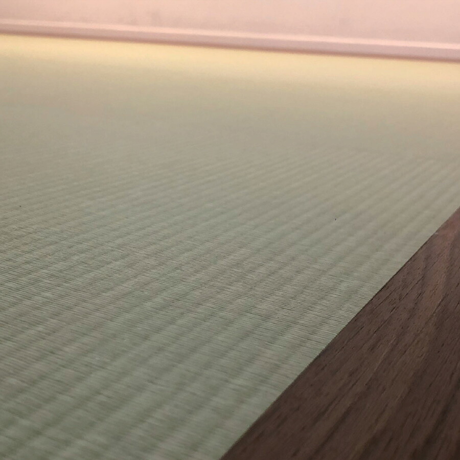 フロアタイル 置敷 置くだけ 抗菌クラテツフロア　たたみ柄シリーズ　500mm&times;500mm&times;4.5mm （8枚入）（KOH-411）｜インテリアコンポ