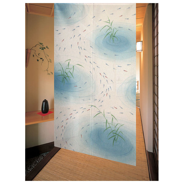 楽天市場】2分割のサザエさんのれん幅82cm丈150cm(幅41cm丈150cm×2枚