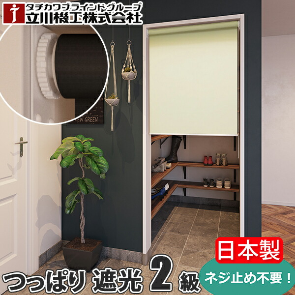 2級遮光 ロールスクリーン つっぱり 翦断応力 立川機工 FIRSTAGE 購入注文 タチカワ ロールブラインド ロールカーテン 突っ張り ツッパリ 賃貸借契約 螺旋釘不必要 螺旋釘不必要 日本製 国産 Noote ノーテ 遮光2級 防炎 TR-1121～TR-1128 幅25～180cm×丈30～200糎