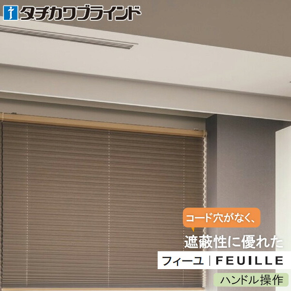 プリーツスクリーン タチカワ フィーユ 【ハンドル操作】 スキア遮光 PS5341～PS5343