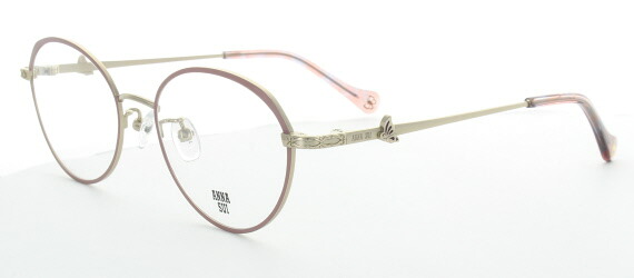 取り寄せ品 ブランドフレーム アナスイ ANNASUI 60-9037-2-50 ピンクベージュ×シャンパン|こん太村