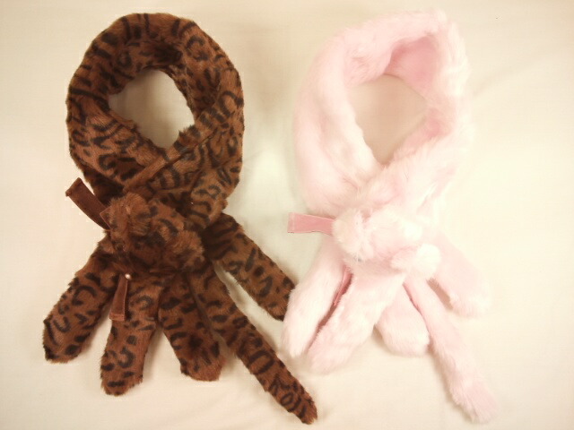 楽天市場】メゾピアノ(mezzo piano)裏ボアパールニットマフラー